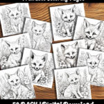baby fox coloring pages by Happy Colorist