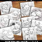 baby fox coloring pages by Happy Colorist