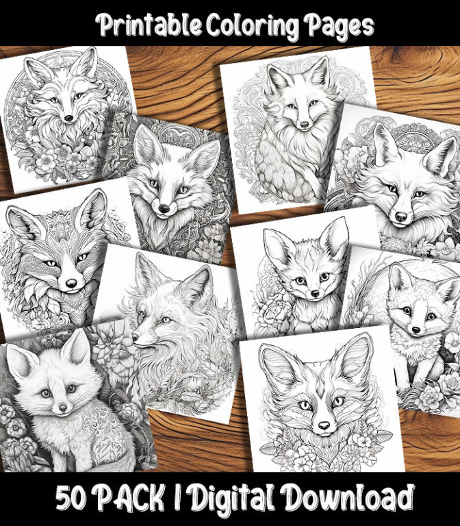 Felicity Fox Coloring Pages: Free Printable Fun for Kids & Fox Lovers
