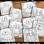 rats coloring pages by happy colorist