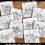 ghost pirate coloring pages by happy colorist