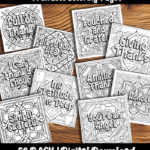 grateful coloring pages by happy colorist