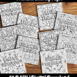 grateful coloring pages by happy colorist