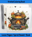 bewitching brews coloring book by happy colorist