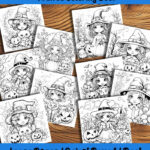 halloween sweethearts coloring book by happy colorist