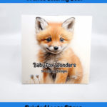 baby fox wonders coloring book by happy colorist