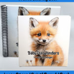 baby fox wonders coloring book by happy colorist