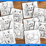 baby fox wonders coloring book by happy colorist
