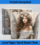 ethereal elegance angel coloring book