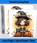 spooky sweethearts coloring book by happy colorist