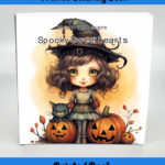 spooky sweethearts coloring book by happy colorist