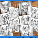 ethereal elegance angel coloring book