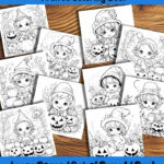 pumpkin tots coloring book by happy colorist