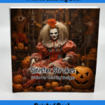 sinister strokes coloring book by happy colorist