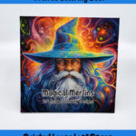 magical merlins coloring book by happy colorist