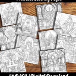 christian easter coloring pages by Happy Colorist